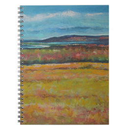 Cuaderno Pintura de dunas de arena costera