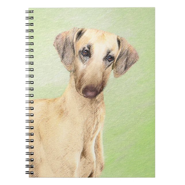 Cuaderno Pintura de eslúpulos - Arte de perro original lind (Frente)