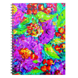 Cuaderno Pintura de flores de primavera. ¡Hazte con una en