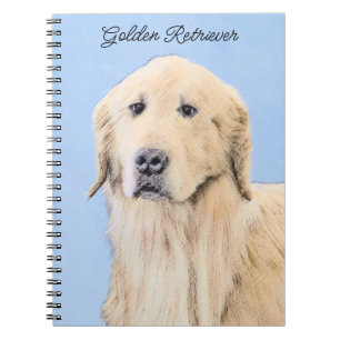 Cuaderno Pintura de Golden Retriever - Cute original Dog Ar
