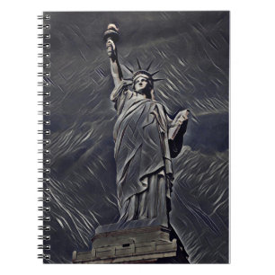 Cuaderno Pintura de la estatua de la Libertad