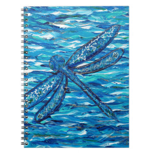 Cuaderno Pintura de la libélula azul