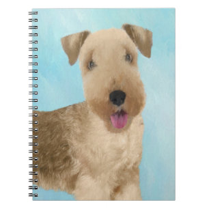 Cuaderno Pintura de Lakeland Terrier - Arte de Perro Origin
