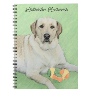 Cuaderno Pintura de las bolas de tenis y de recuperación de