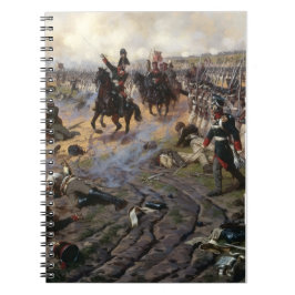 Cuaderno Pintura de las Guerras Napoleónicas tropas frances