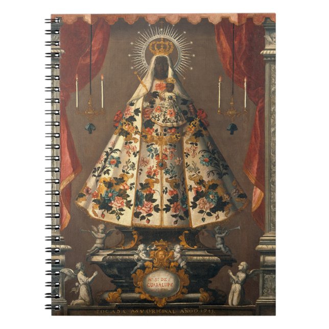 Cuaderno Pintura de Madonna negra 1745 (Frente)