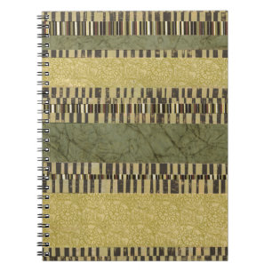 Cuaderno Pintura de panel con múltiples patrones