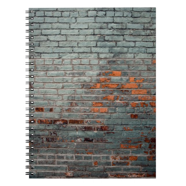 Cuaderno Pintura de pared gris (Frente)