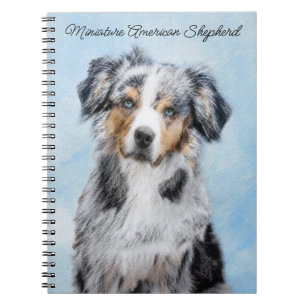 Cuaderno Pintura de pastor norteamericano en miniatura - Ar