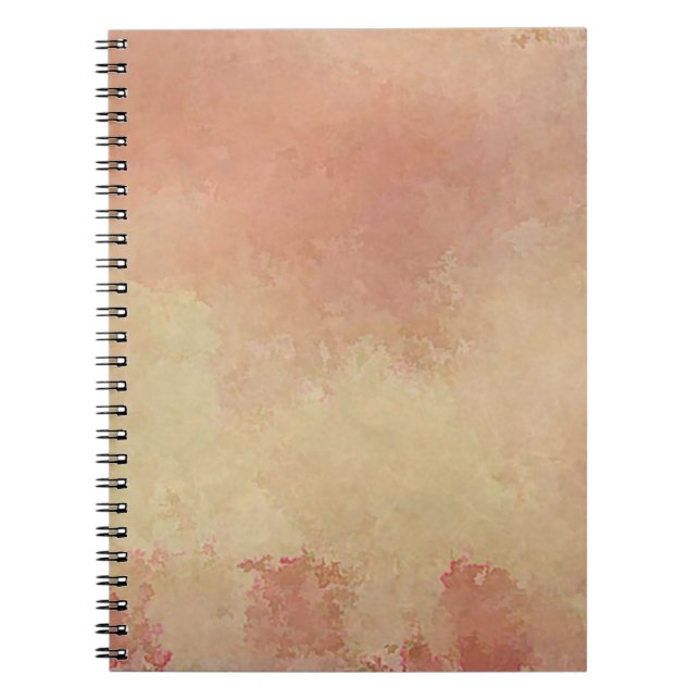 Cuaderno Pintura de patrón de fondo de textura (Frente)
