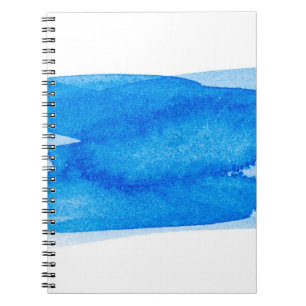 Cuaderno Pintura de pincel de color de agua