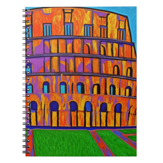 Cuaderno Pintura de pop colosal (Frente)