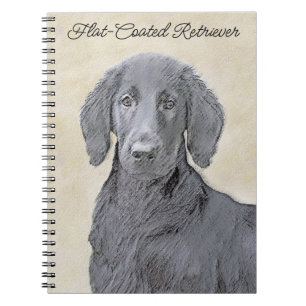 Cuaderno Pintura de recuperación plana - Arte de perro orig