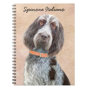 Cuaderno Pintura de Spinone Italiano - Arte de Perro Origin