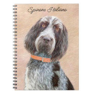 Cuaderno Pintura de Spinone Italiano - Arte de Perro Origin