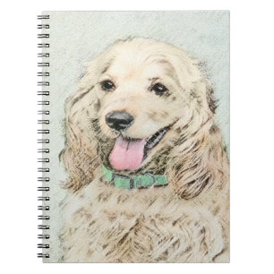 Cuaderno Pintura de tipo buffet Cocker Spaniel - Arte origi