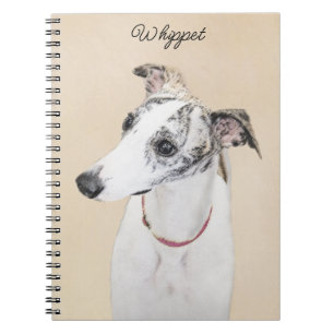 Cuaderno Pintura de Whippet - Arte Cute Original Perro