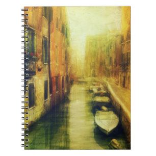 Cuaderno Pintura del Canal de Venecia Balcony