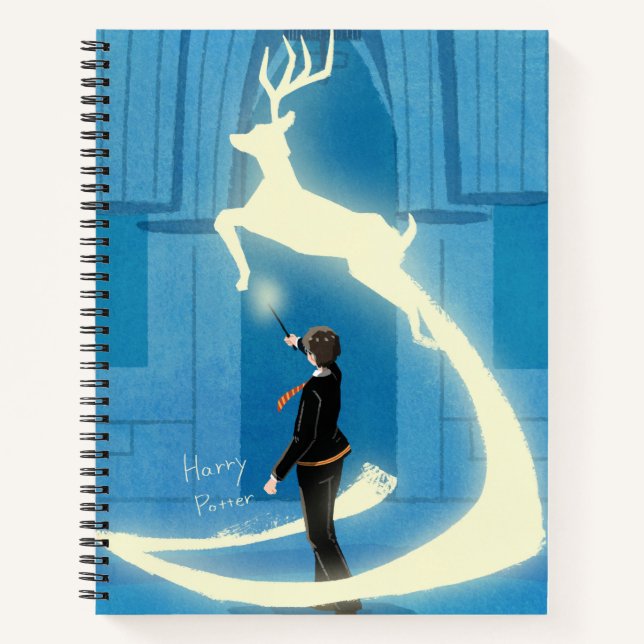 Cuaderno Pintura del Patronus de HARRY POTTER™ (Anverso)