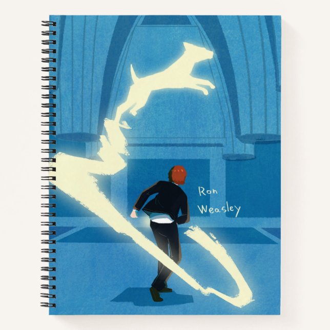 Cuaderno Pintura del Patronus de Ron Weasley (Anverso)