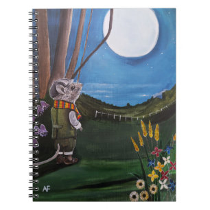 Cuaderno Pintura Deseando en la Luna de Alfred Fox