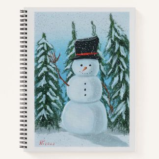 Cuaderno Pintura digital de Snowman