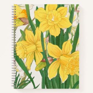 Cuaderno Pintura en bloque de madera de narciso, Tanigami K