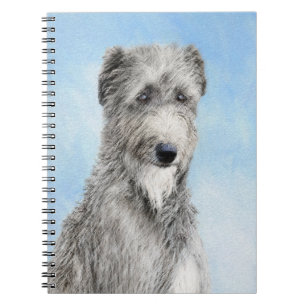 Cuaderno Pintura escocesa del perro - Ar original del perro