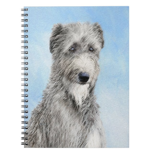 Cuaderno Pintura escocesa del perro - Ar original del perro (Frente)