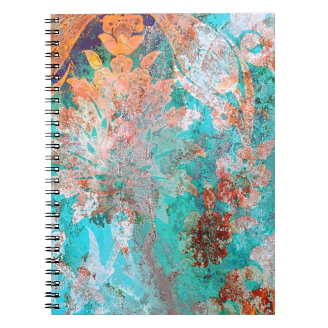 Cuaderno Pintura floral (Frente)