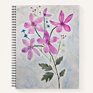 Cuaderno Pintura Floral Botánica Original
