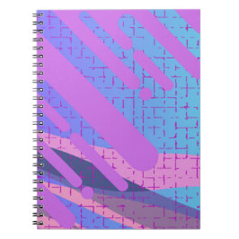 Cuaderno Pintura Goteo Abstracto Vivo