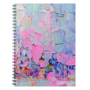 Cuaderno Pintura grabado en relieve expresiva en lienzo, cr