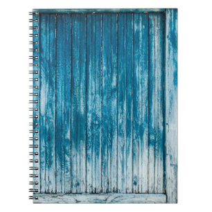 Cuaderno Pintura gris de madera gris de la vieja meteorolog