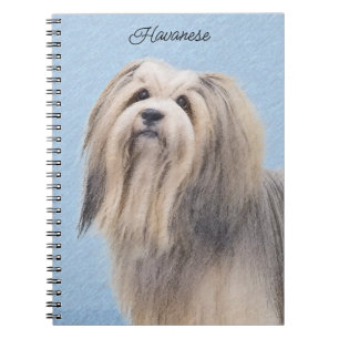 Cuaderno Pintura Havanesa (plateada) - Arte de Perro Origin