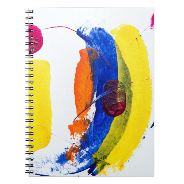 Cuaderno Pintura multicolor (Frente)