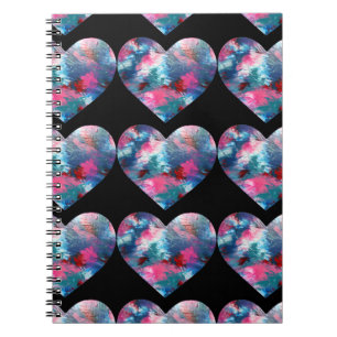 Cuaderno Pintura multicolor en madera