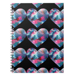 Cuaderno Pintura multicolor en madera