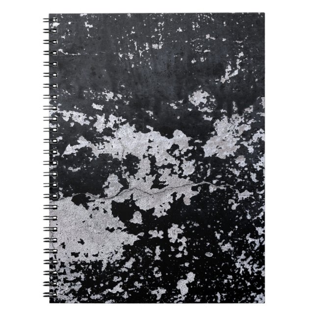 Cuaderno Pintura negra hecha a pedazos (Frente)