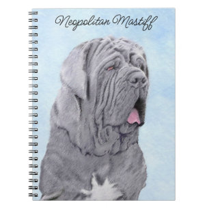 Cuaderno Pintura Neopolitana de Mastiff - Arte Perro Origin