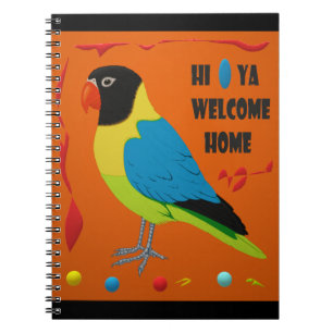 Cuaderno Pintura perfecta de pájaro paro