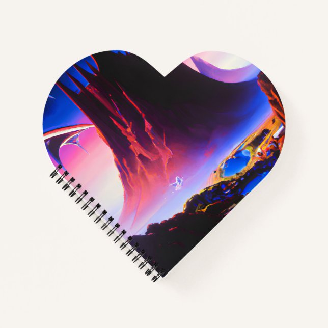 Cuaderno Pintura petrolera de Dream World (Anverso)