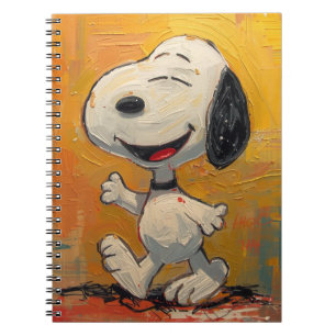 Cuaderno Pintura Pop Art de Perro Beagle Alegre