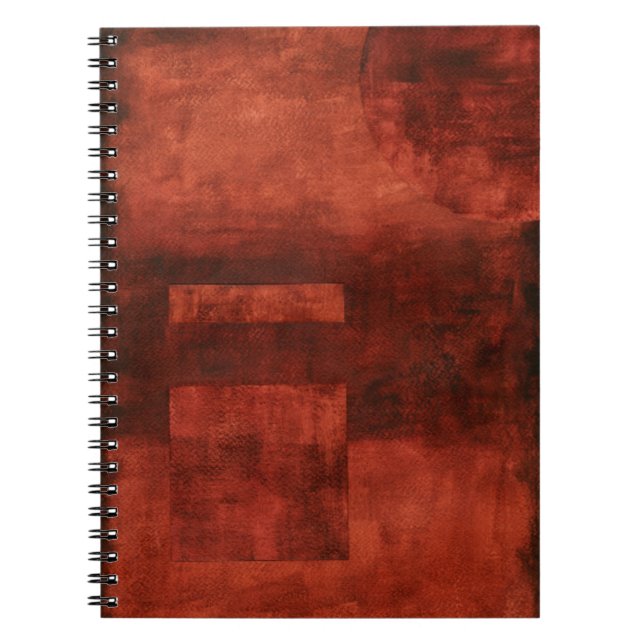 Cuaderno Pintura profunda de cañones con formas geométricas (Frente)