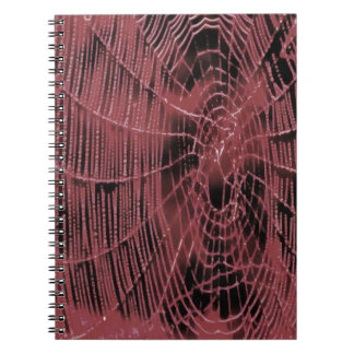 Cuaderno Pintura Resumen De Una Magenta Red De Cobardes Ros