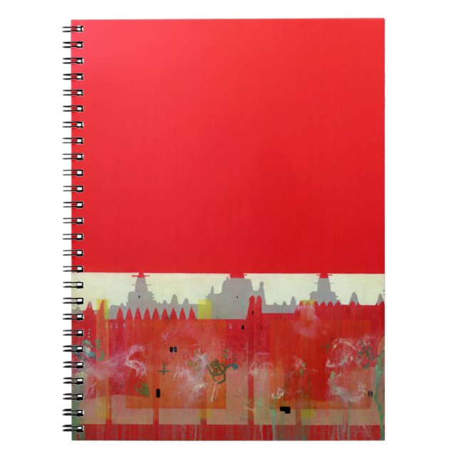 Cuaderno Pintura roja (Frente)