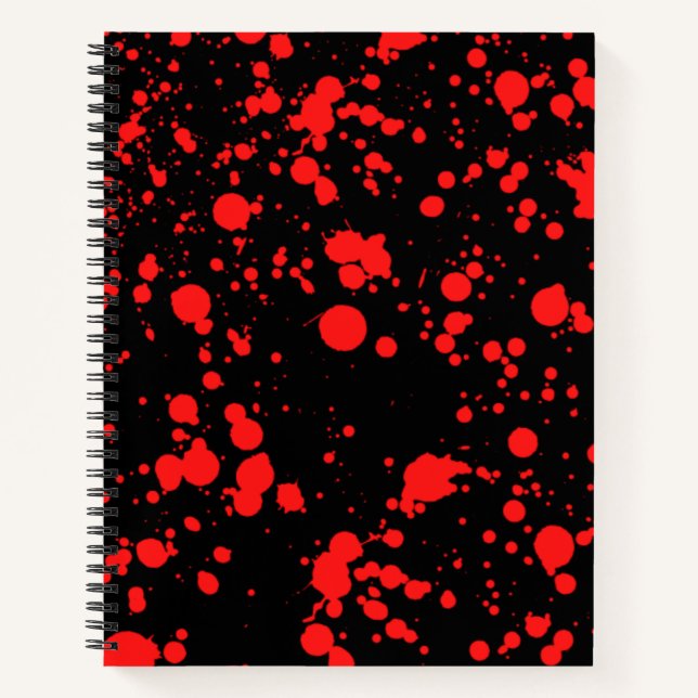 Cuaderno Pintura roja y negra (Anverso)