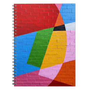 Cuaderno Pintura rosa y amarilla en las paredes