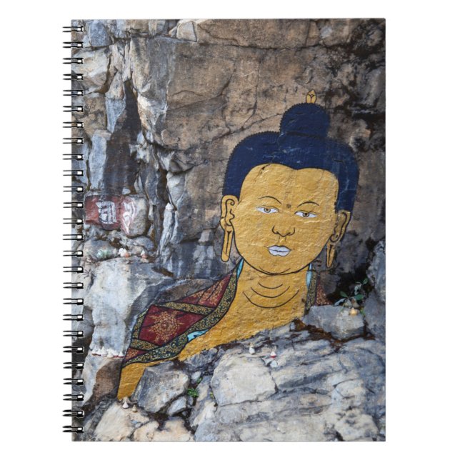 Cuaderno Pintura rupestre de Buda (Frente)