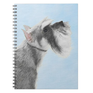 Cuaderno Pintura Schnauzer (gigante, estándar) - Arte de pe